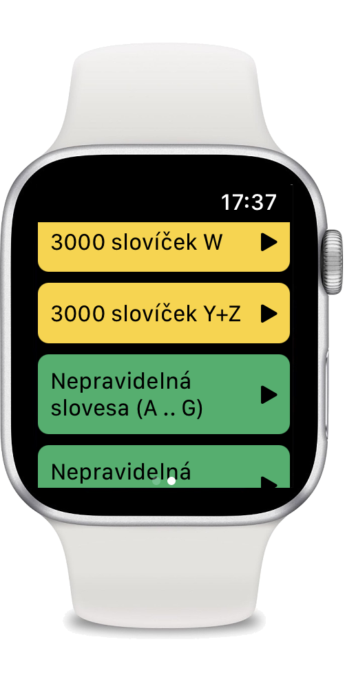 Приклад програми для Apple Watch - інтуїтивно зрозумілий інтерфейс, орієнтований на швидке навчання